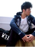 20代30代メンズツイストパーマ束感トラッドオシャレ感ショート