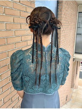 サロンドミルク 原宿(salon de MiLK) 編みおろしカチモリ