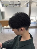 ケシキ(keshiki)&nbsp;ニュアンスパーマ【メンズ/メンズパーマ/眉毛/新百合ヶ丘】