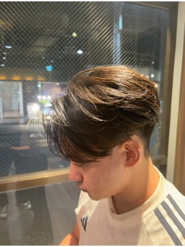 メンズココ 日本橋店(MENS COCO) お客様スタイル前下がりウエイト高めセンタパート