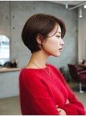 艶髪/透明感/レイヤーカット/顔まわりカット/ショート