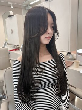 オーレン 横浜(oren) オリーブグレージュ/レイヤーカット