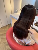 テンペランス(Temperance.)&nbsp;髪質改善縮毛矯正×チェリーレッド