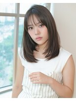 アフロート ディル(AFLOAT D'L) 【お手入れ簡単】ミディアムレイヤー似合わせ小顔カット30代40代