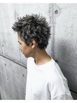オーシャントーキョー ホワイト 原宿(OCEAN TOKYO WHITE) ハイライトスパイキーショート