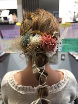 サロンドポプリ 志都美(salon de poupuri)&nbsp;ゆるふわ編みおろし