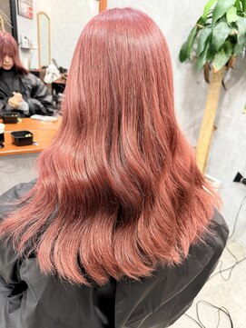 シールドヘアー 沖縄 新都心(C'LD Hair) ピンクベージュ