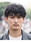 横浜/ルーズショートツイストスパイラル/ツイストシャドウ