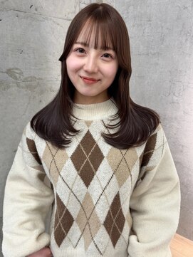 アロ 大阪梅田(alo) 【momoa】チョコレートブラウン×レイヤー《レイヤー》