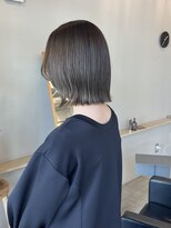 ヌース(NOUS)&nbsp;ボブレイヤー/透明感カラー/くびれボブ/ワンホンレイヤー/薬院