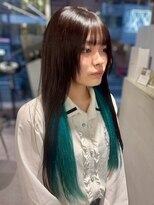 ファイブバイジエクト 堀江(FIVE by The Ect)&nbsp;ターコイズブルー/インナーカラー