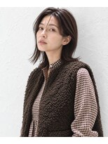 サンク(thank)&nbsp;秋の王道ミディアムレイヤーボブ