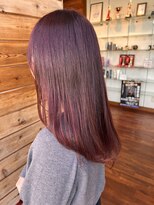 パレッツ Palet's LADY'S & MEN'S HAIR&nbsp;艶感レッドカラー×レイヤーカット