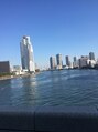 アリエ 銀座(allier) 天気の良い日は隅田川沿いをランニングしています☆