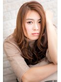 79モーブカラー&セミウェットなワイドバングなくびれミディ 川口