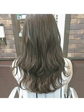 アッシュヘアー 鉄板ダークグレージュ