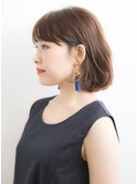 ミニウルフ/くすみブルー/ラフニュアンス/インナーハイライト