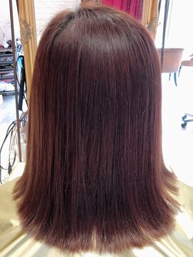 大嶋直樹の美容室 表参道 高難易度縮毛矯正＝手で乾かしただけです。本当です。