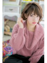 ミック ヘアアンドメイク アップ 駒込店(miq Hair&Make up)&nbsp;とろみカールのフェミニンボブ