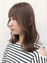 アイティー バイ アルバム 中野店(IT by ALBUM)&nbsp;韓国風レイヤーミルクティーベージュ_オリーブカラー_ba307803