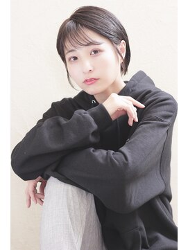 ルーリールー(Rulyru) 【京都・烏丸】暗髪クールショート【ルーリールー】