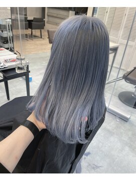 ルーブ トウキョウ(Loob. TOKYO) ペールブルージュ☆【池袋.ケアブリーチ.インナーカラー】