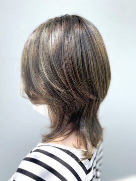 イロヘア 北岡崎店(ilo.hair) 白髪ぼかし×ハイライト