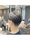 メンズ センターパート ツーブロック 