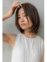 ドットハリス(.Hallis) 大人かわいい/小顔/ミディアムレイヤー/20代30代40代