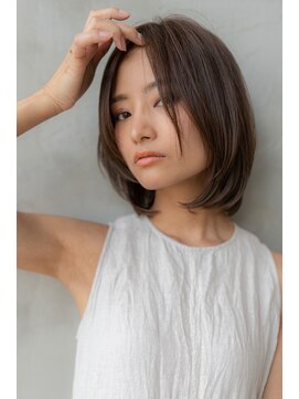 ドットハリス(.Hallis) 大人かわいい/小顔/ミディアムレイヤー/20代30代40代