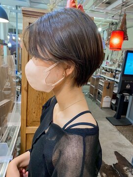 ユイマァル 倉敷店(YUIMARL) 30代40代50代ショート白髪染めくびれショートショートレイヤー