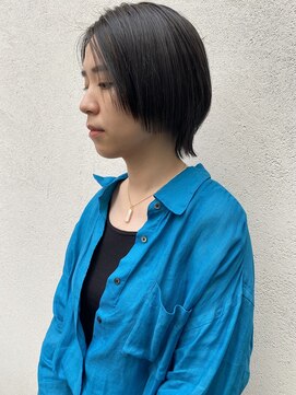 フェンヘアーアイス 中目黒(Fen.hair ici) 大人かわいい　ショートスタイル　レイヤーショート
