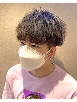 モッズヘアメン 札幌月寒店(mod's hair men)&nbsp;ソフト波巻き×メッシュマッシュ