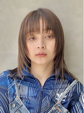 スー 渋谷(suu) 顔回りレイヤー可愛いショートウルフボブウルフネオウルフ