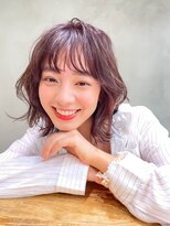 【ROJITHA表参道原宿】外はねボブ×ワインバイオレット