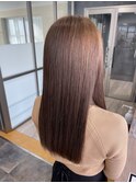 髪質改善トリートメント×ロングスタイル
