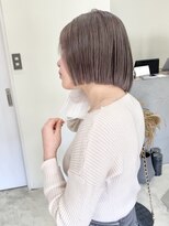 ユニヘアデザイン 徳島店(Uni. hair design) BOB × グレージュ　【ZOE STYLE】