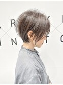 大人可愛い丸みショート20代30代40代50代