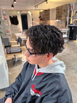 ザ オーダー(THE ORDER) 波巻きツイストスパイラルパーマメンズパーマ