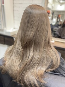 ヘアサロン エフ 渋谷(F) ベージュカラー