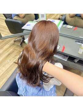 カシータフロル ららぽーと愛知東郷店(Casita flor) ブリーチなしオレンジブラウン！