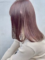 アルコイリスバイドールヘアー(ARCOIRIS by Dollhair)&nbsp;都島/髪質改善/ボルドーカラー/ベビーピンク/ブリーチなし