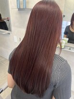 ユニック コウベ(unique KOBE)&nbsp;髪質改善カラー×暖色カラー×レッドブラウン×ボルドー
