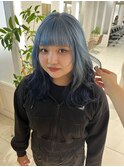 blue roots color