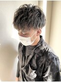ツイスト×シルバーベージュ!