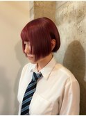 姫cutハイトーンボブ／川崎／ボブ