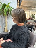 ミニボブ/ショートボブ/小顔ボブ/内巻きボブ/小顔カット