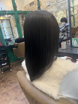 ヘアーラウンジ アンフィ 井土ヶ谷(Hair Lounge Anphi) 髪質改善ストレート