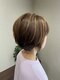 ヘアーリップス(Hair Lepps)の写真/髪への負担を少なくしてくれる白髪ぼかし、毛先まで潤いと透明感のあるグレイカラーで繰り返すたび美しく！