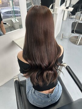 カシェル(cashel) まろやかブラウン/ブリーチなしwカラー/セミブリーチ